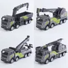 Diecast Model Arabalar 12 Stil Alaşım Diecast Simülasyon Mühendislik Araç Model Kamyon Oyuncak Oyuncaklar Vinç Buldozer Ekskavatör Forklift Araçları Eğitim Boyl231114