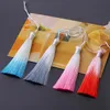 Eyeglasses chains 81012CM Gradient Color Tassels Hanging Rope Charm Fit Hanfu Earrings Bookmark Pendant Fan Jewelry Crafts Apparel Accessories 231208