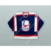 مخصص Ed Jovanovski 14 Windsor Spitfires Blue Hockey Jersey جديد Ed S-M-L-XL-XXL-3XL-4XL-5XL-6XL