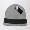 Moq1 inverno homem moda gorro preto mulher crânio capsr chapéu quente natal gife masculino esporte casual bordado vento chapéus unissex grey2077