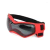 Собачья одежда Летние солнцезащитные очки мягкие ветрозащитные анти-UP с регулируемым ремнем для открытых спортивных очков тяжелые снежные капли