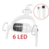 Factory price Lamp for dental chair 6pcs LED bulbs operation light with sensor