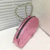 Avondtassen Dames Vlinder Avondtasje Roze/Geel Kristal Koppelingen Portemonnees Bling Bruiloft Handtassen Cocktail Schoudertassen Minaudiere 231208