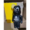 Filmspel 400% 28 cm Bearbrick Evade Lim Skl White and Black Bear Figures Toy for Collectors Art Work Model Decorations Drop Deliver DhCoj