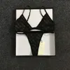 marque Sous-vêtements costume designer femmes Lingerie dentelle maille soutien-gorge sous-vêtements sous-vêtements string triangulaire avec boîte décembre 08 nouveautés