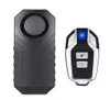 Cykellås Wireless Remote Control Alarm Motorcykel Security 113dB Waterproof Anti Lost Påminns vibrationssensor6293512