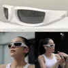 Womens Fashion Occhiali P Home Runway Sunglasses SPR29Y Rectangular Frame White Sport Style Glasses SPR 25 Nylon Material Top Qual248g