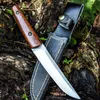 Knife self-defense outdoor survival knife sharp high hardness field survival tactics carry straight knife blade High quality products with good quality