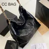 CC22 Beuteltasche Chaneles Hobo Bags Designer-Umhängetasche Umhängetasche mit Kette und Geldbörse