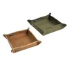 Platten Outdoor Camping Serviertablett Dish Gadget Case Leinwand Klappplatte für BBQ