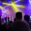 Partij gunst kleurrijke spons schuim fluorescerende staaf partij decoratie licht stok rekwisieten concert reageren op hulp Flash Stick