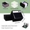 Calendário Omoshiroi Bloco 3D Bloco de Notas Mini Panda Modelo de Papel 217 Folhas Blocos de Memorando Notas Bonitos Bloco de Notas 3D Sticky Note Pad Crianças Presentes 231208