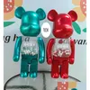 Giochi cinematografici 1000% 70Cm Bearbrick Evade Colla Orso Rosso E Verde Figure Giocattolo Per Collezionisti Opera D'arte Decorazioni Modello Regalo Per Bambini Drop De Dhb3K