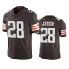 Cleveland''Browns''Men 6 Baker Mayfield 13 Odell Beckham Jr. 80 Jarvis Landry 95 Garrett Custom Women Youth Limited Jersey