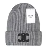 Tasarımcı Lüks Beanie Kafatası Kış Fasulyesi Erkekler ve Kadın Moda Tasarımı Örme Şapkaları Sonbahar Kapağı Mektubu 10 Renk Unisex Sıcak Şapka Cel