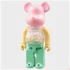 Giochi di film 400% 28Cm Bearbrick The Century Violent Bear Chiaki Figure Giocattolo per collezionisti Berbrick Opera d'arte Modello Decorazione Giocattoli Gif Dhzfg