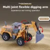 Transformacja Toys Roboty 1 30 RC Inżynieria samochód Dumper Car Pilot Control Inżynieria Pojazd ciężarówka Buldozer Toys dla chłopców KidsL231114