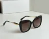 Óculos de sol olho de gato 03y ouro preto cinza gradiente mulheres designer tons sunnies gafas de sol uv400 óculos com caixa