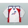 Custom Sebastien Bordeleau 71 France White Hockey Jersey New Top ED S-M-L-XL-XXL-3XL-4XL-5XL-6XL