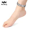 Anklets Welmag Women S anklet Bio Energy Healing Magnetic Bracelet on the Lefunic Recovery Jewelry 231208