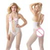 2023 Hot Women Fishnet Pełne ciało pończochy erotyczne siatka przezroczyste rajstopy bielizny Ubrania seksowne z pustymi body kostiumów seksowne