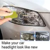 New 20ml Car Headlight Repairs Fluid Scratch Removal Oxidation Repair Polishing Lampshade Cleaning Tool Light Refurbishment Coating