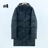3versions 프리미엄 겨울 코트 남성을위한 따뜻한 긴 다운 재킷 여성 흑백 XS-XXL