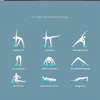 Yoga-Blöcke, 2 Stück, EVA-Yoga-Block, 1 Stück, Yoga-Gürtel, Pilates-Stein, Fitnessgurt für Sport, Körperformung, Gesundheitstraining, Fitnessstudio, Zuhause, Nackenrolle, Kissen 231208