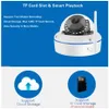 Dome Cameras Tuya 5MP Wifi IP Dome Camera Outdoor Home Audio Record Wireless CCTV Security Camera Indoor Smart Life Video Surveillance Cam 2K 231208