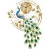 Wall Clocks Peacock Clock Watch Living Room Home Creative Fashion Silent Modern Decoration Personalized Phoenix