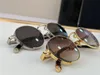 Occhiali da sole da uomo di nuovo design alla moda BOULEVARD rotondo K montatura in oro occhiali di protezione UV400 per esterni di fascia alta dallo stile popolare e generoso