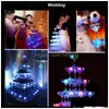 Andra LED-belysning Ice Cube Form Lights Liquid Activated Submersible Reusable-Color Change Battery Operated for Weddings Parties Dr Dhnpc