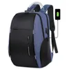 Casual Rucksack Männer Anti-Diebes 22L USB Reisetablack 15 6 Zoll Laptop Bag Geschäftsleute wasserdichte Outdoor Schoolbag285g