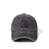 Black Flat Cap Fashion Luxury Vintage Washed Designer Outdoor Sport Ebroidery Baseball Street Hat