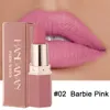 Lipstick HANDAIYAN 6 Colors Matte Lipstick Beauty Lip Gloss LippenstiftTinted Balm 24 Hours Waterproof Makeup 231208