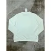 Casablanca Casual Designer Sweater luźne długie rękawowe okrągłe szyi bluzy Strase Fish Białe sweter Casablanc Sportsshirts