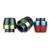 Embouchures en acier inoxydable Drip Tips Pipe à fumer Accessoires de vapeur Embouchure pour 810 fils RDA RBA Réservoir Atomiseurs Driptips Cover ZZ