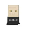 Usb-гаджеты Plug Play Bluetooth-адаптер Csr 4.0 Dongle Приемник передачи данных Беспроводная связь для ноутбука ПК Компьютер Win10 7 Lan Доступ по коммутируемому доступу Dr Dh6Aw