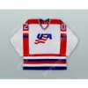 Custom ALLEN BOURBEAU 20 USA NATIONAL TEAM WHITE HOCKEY JERSEY NEW Top Stitched S-M-L-XL-XXL-3XL-4XL-5XL-6XL