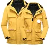 Chaoda Goose Winter Outdoor Thickened Down Coat Mid length Love Couple Coat