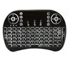 Rii i8 Backlit Remote Air Mouse Mini teclado com Touchpad Backlight Controle sem fio para Android Smart TV Box MXQ M8S X96 T95 X92 HTPC PS3 Novo