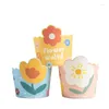 Baking Moulds Paper Cups Disposable Cupcake Liner Muffin Oilproof Party Tray Cake Wrapper For Wedding Pastry Tools Cup