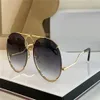 New fashion designer women's sunglasses 145 pilot metal frame interchangeable lenses avant-garde popular style uv 400 protect233C