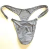 Neue Sexy Hot Homosexuell Unterwäsche Durchscheinende Herren Nylon Tangas Männer Taste Bikini-Slip G String Jocks Tanga T Zurück M L XL Größe