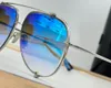 Guldpilot solglasögon blå spegel lins män kvinnor vintage klassiska nyanser sunnies gafas de sol uv400 glasögon med låda