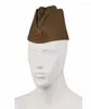 Berets WWII Sovjetunionen Sovjet Military Army Garrison Cap med Badge8432616