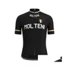 Bisiklet Kapakları Maskeleri 1974 Rekabet Siyah Molteni Takım Retro Adam ve Kadınlar Triatlon Bisiklet Jersey Hat Gorra de Ciclismo1 Drop Deliv DH6RG