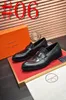 40 -styl 2023 Wzór krokodyla luksusowe skórzane mokasyna do butów męskich mody formalny ślub dżentelmen męski designer buty