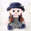 Plush Dolls Baby Girl Rag Doll kochanie Plush przytulne przytulne spanie partnera Dzieci Dekoracja sypialni dla dzieci