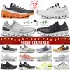 Sapatos casuais On Cloud X 1 Tênis triplo preto branco Lumos All Black White Açaí Roxo Amarelo Eclipse Turmeric Frost Cobalt Runner Caminhadas Tênis esportivos